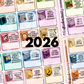 2026 Pop Sugar Reading Challenge Planner Stickers