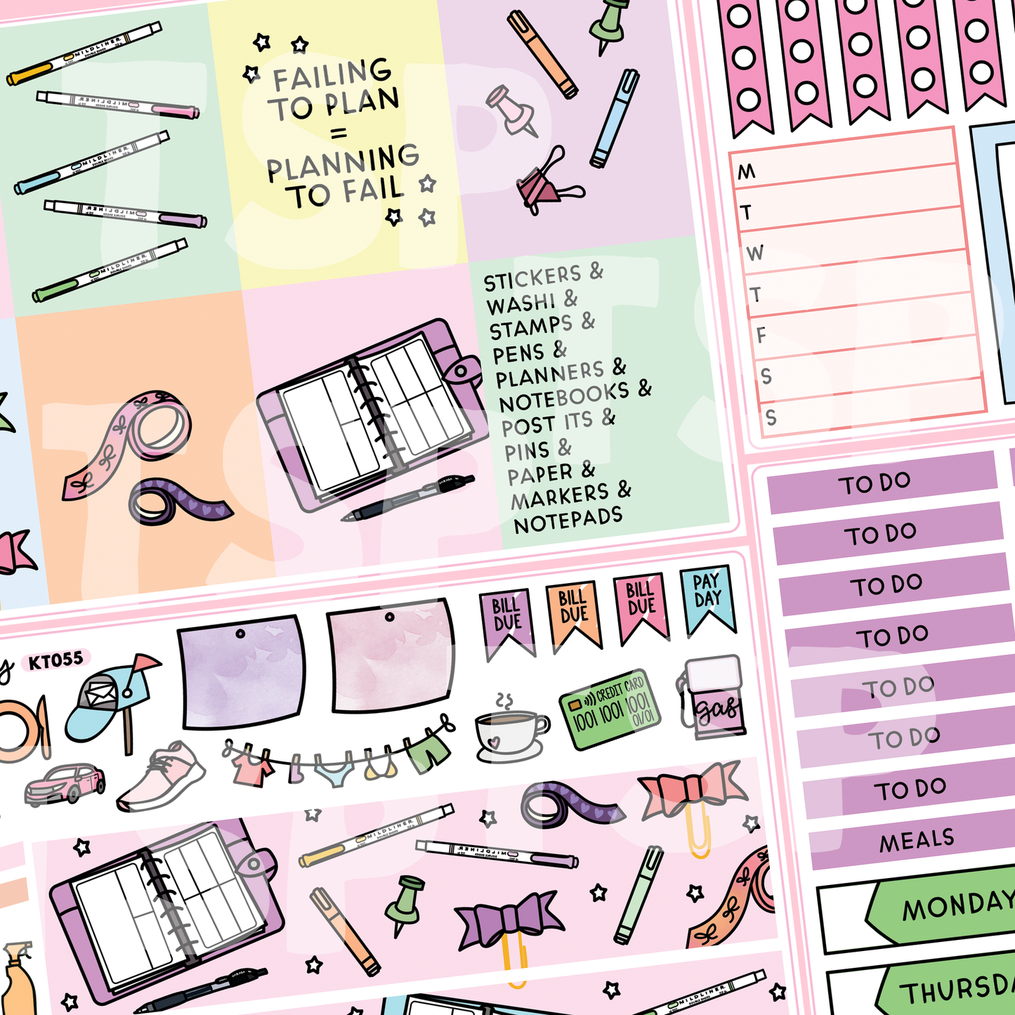 Planner Lover Kit in Standard Vertical Sizing