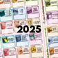 2025 Pop Sugar Reading Challenge Planner Stickers