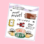 FRIENDS Planner Stickers Deco Stickers