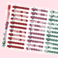 2026 H*llmark Christmas Movie STAR RATINGS Planner Sticker