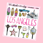 Los Angeles Planner Stickers