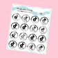 Spent Way Too Much Time on TickTock Planner Stickers TickTock Stickers