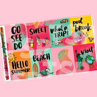 Amy Tangerine Summer Collab Kit in Standard Vertical Sizing