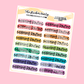 Katie K Collab Morning Routine Planner Stickers
