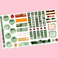 Christmas Cocktails Journaling Sticker Kit
