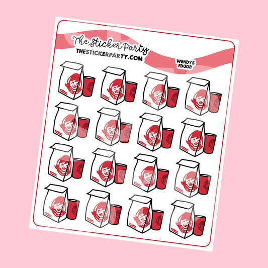 W*ndy's Planner Stickers
