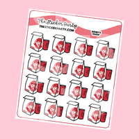 W*ndy's Planner Stickers