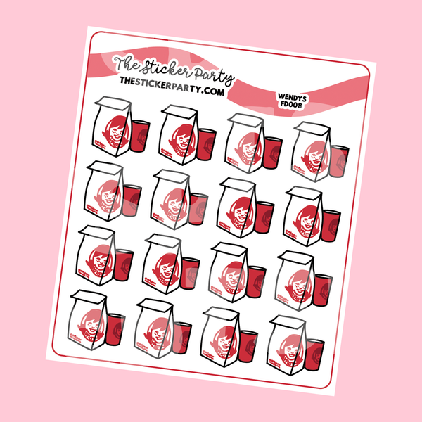 W*ndy's Planner Stickers