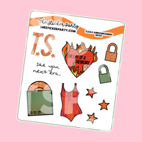 TLOASG Announcement Planner Stickers | Ta*lor Sw*ft