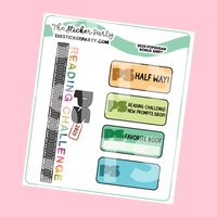 BONUS SHEET: 2025 Pop Sugar Reading Challenge Planner Stickers