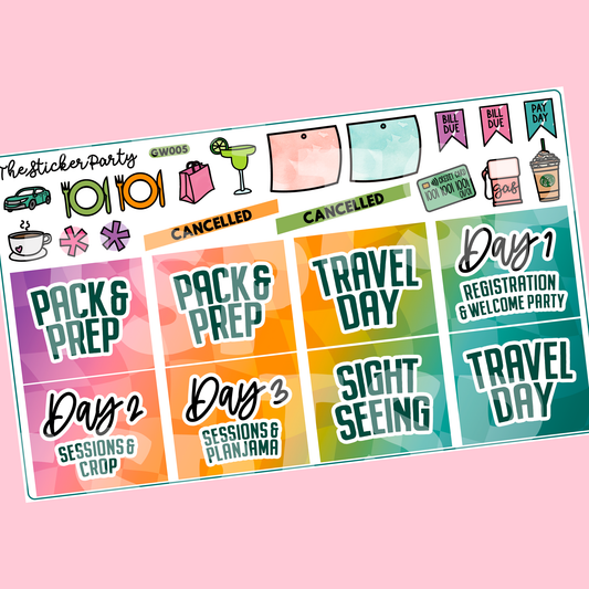 GO Wild 2025 STANDARD VERTICAL Sticker Kit
