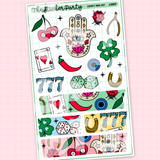 Lucky Girl Weekly Sticker Kit