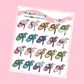 Happy Mail Planner Stickers | Package Delivery, Online Order, Mail Tracker Stickers