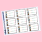 Gold Silver Bronze Planner Stickers Podium Planner Stickers