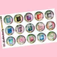 Most Anticipated Books of 2025 Reading Challenge Planner Stickers