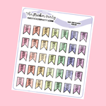 Day Off Planner Stickers | Day Off Flags