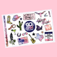 GO Wild 2024 DECO Sticker Sheet | GO Wild 2024 Dallas GW 2024