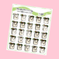 Groceries Planner Stickers