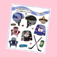 Heated R*valry Planner Stickers Deco Stickers