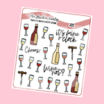 Wine Planner Stickers