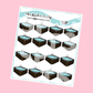 Hot Tub Planner Stickers