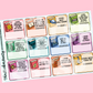 2025 Pop Sugar Reading Challenge Planner Stickers