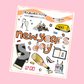 New Year's Day Planner Stickers