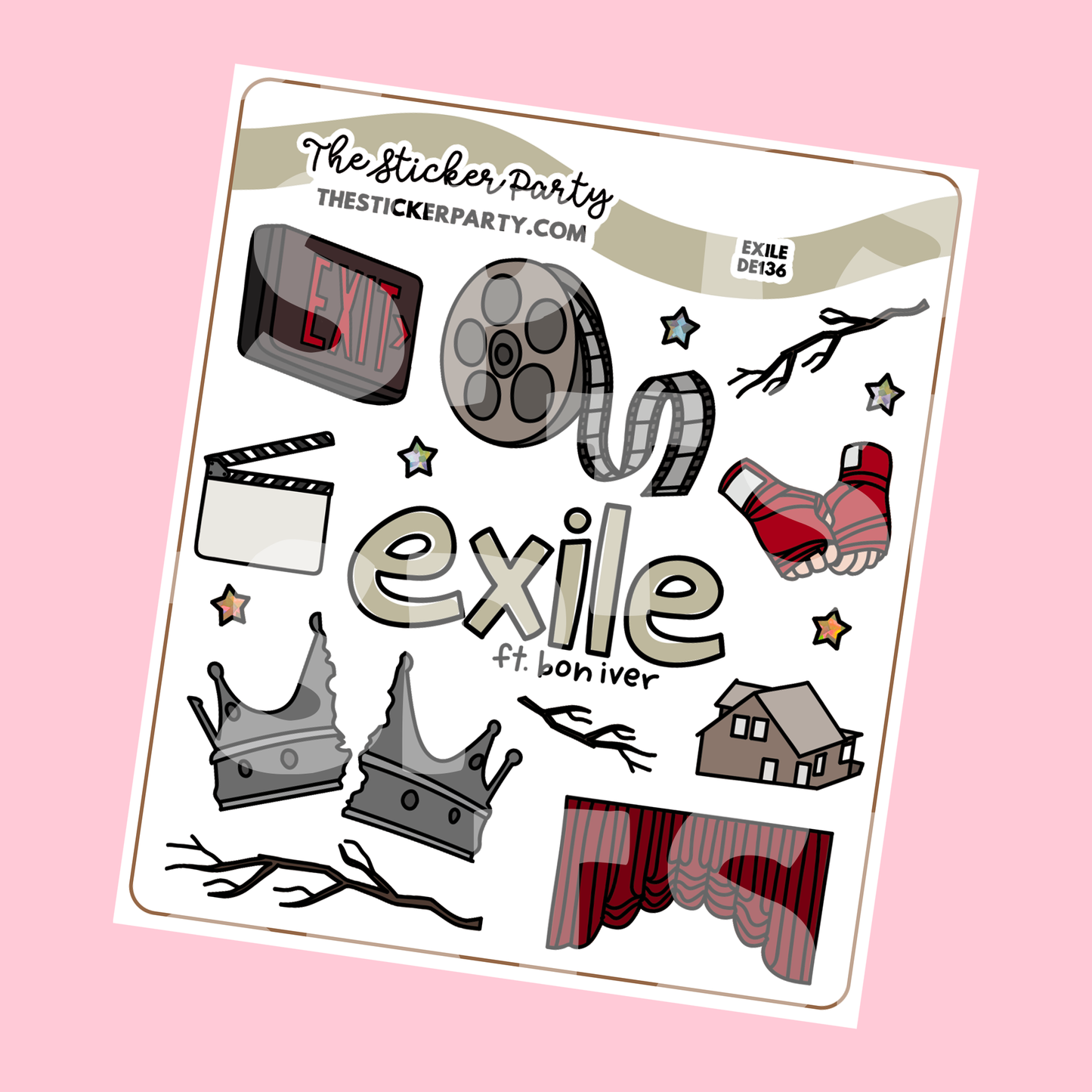 Exile Planner Stickers