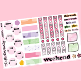 Planner Lover Journaling Sticker Kit