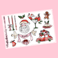 Whimsical Christmas Deco Planner Stickers