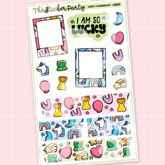 Lucky Charms Weekly Sticker Kit