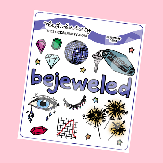 Bejeweled Planner Stickers