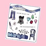 Midnight Era Planner Stickers