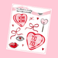 Cutie Valentine Deco Planner Stickers