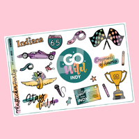 GO Wild 2025 DECO Sticker Sheet