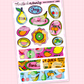 Fruit Stickers Weekly Sticker Kit
