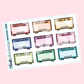 Finished Watching Planner Stickers | TV Show Tracker & Rating Stickers for Planners
