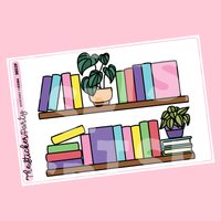 Bookshelf Planner Stickers