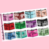 TSP Readers' Choice Kit 2025 | Popular 2025 Books Planner Stickers