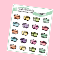 Slow Cooker Planner Stickers
