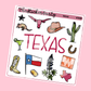Texas Planner Stickers