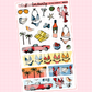 Hot Girl Summer Journaling Sticker Kit