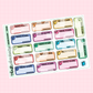 Finished Reading Planner Stickers | Book Tracker & Reading Log Stickers for Planners