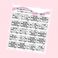 Big Brother Eviction Planner Stickers