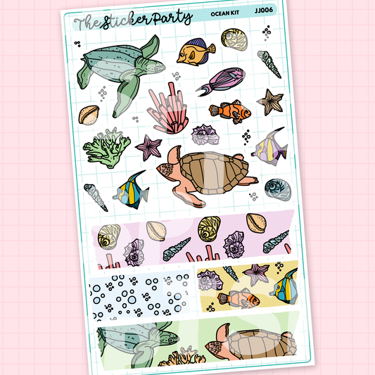 Ocean Weekly Sticker Kit