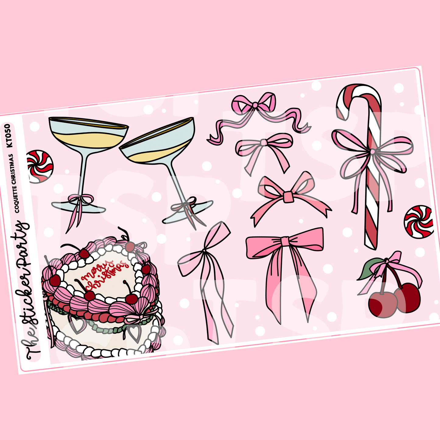Coquette Christmas Kit in Standard Vertical Sizing