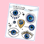 Evil Eye Sticker Sheet