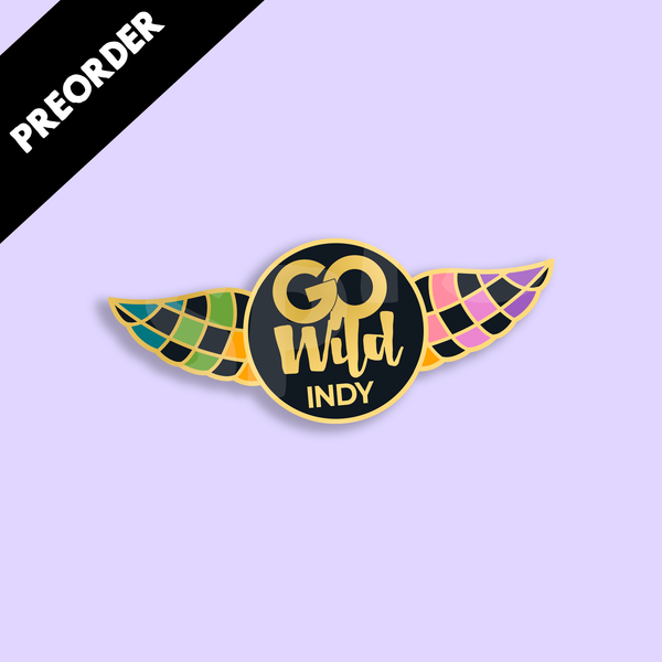 *PREORDER* GO Wild 2025 Glitter Enamel Pin