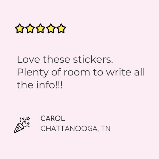 Meeting Planner Stickers